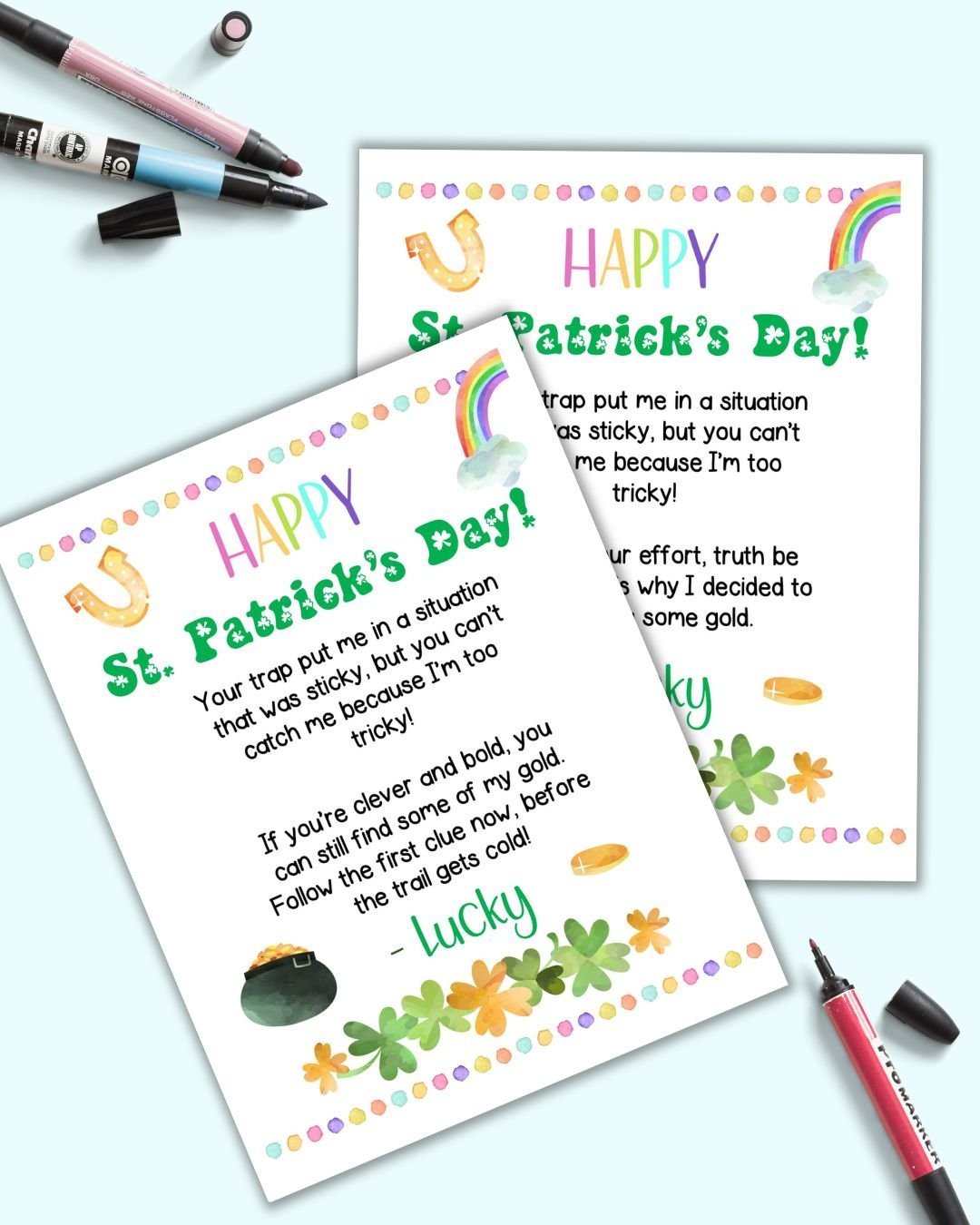 Free Printable Leprechaun Letter - The Artisan Life intended for Free Printable Leprechaun Trap Letter