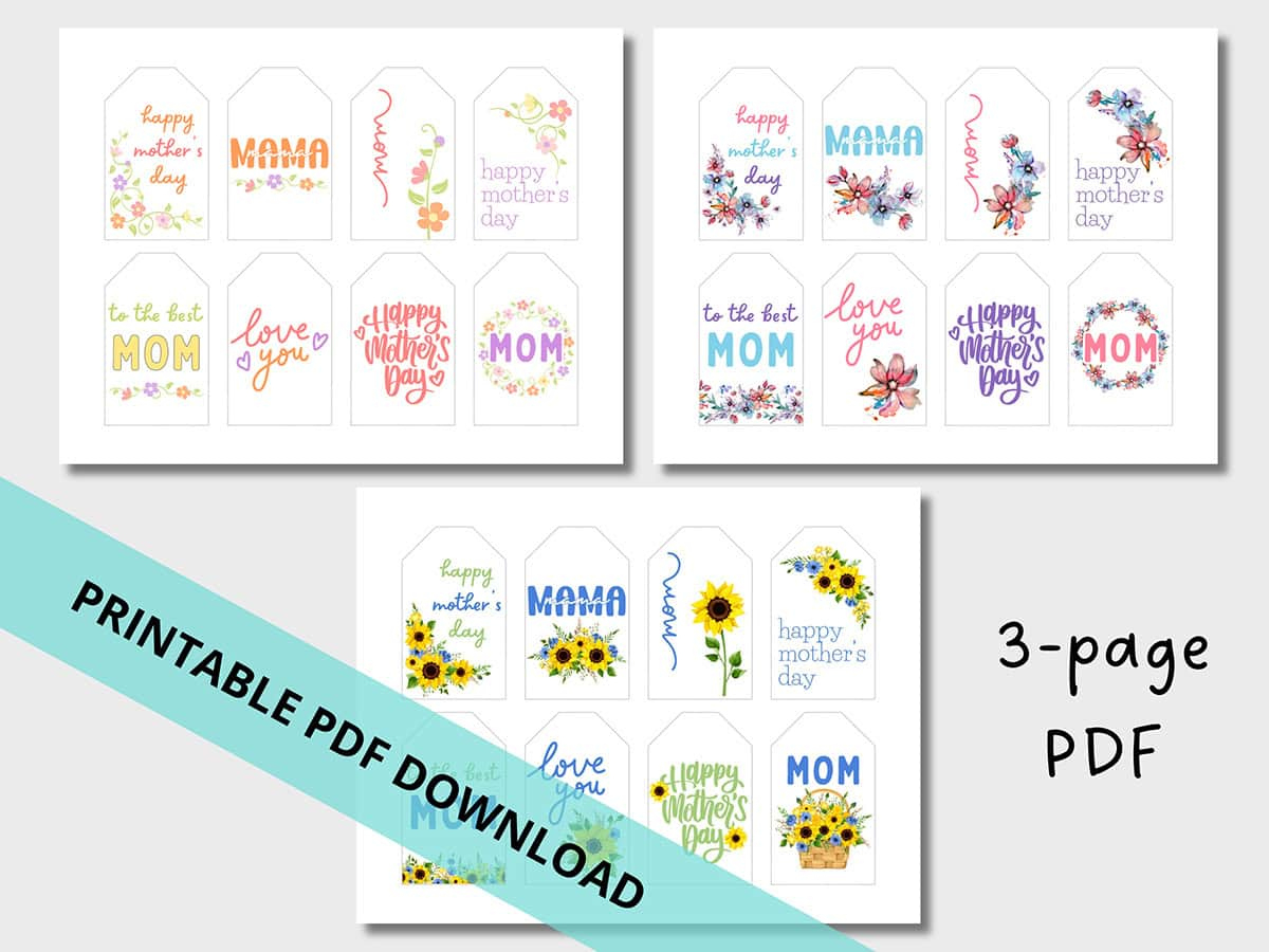 Free Printable Mother&amp;#039;S Day Gift Tags - Aubree Originals with regard to Free Printable Mother&amp;amp;#039;s Day Tags