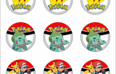 Free Printable) – Pokemon Birthday Party Kits Template in Free Printable Pokemon Birthday