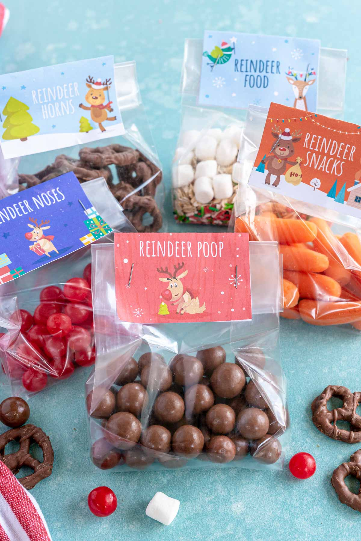Free Printable Reindeer Poop And Reindeer Treat Tags - Play Party Plan pertaining to Reindeer Poop Labels Free Printables