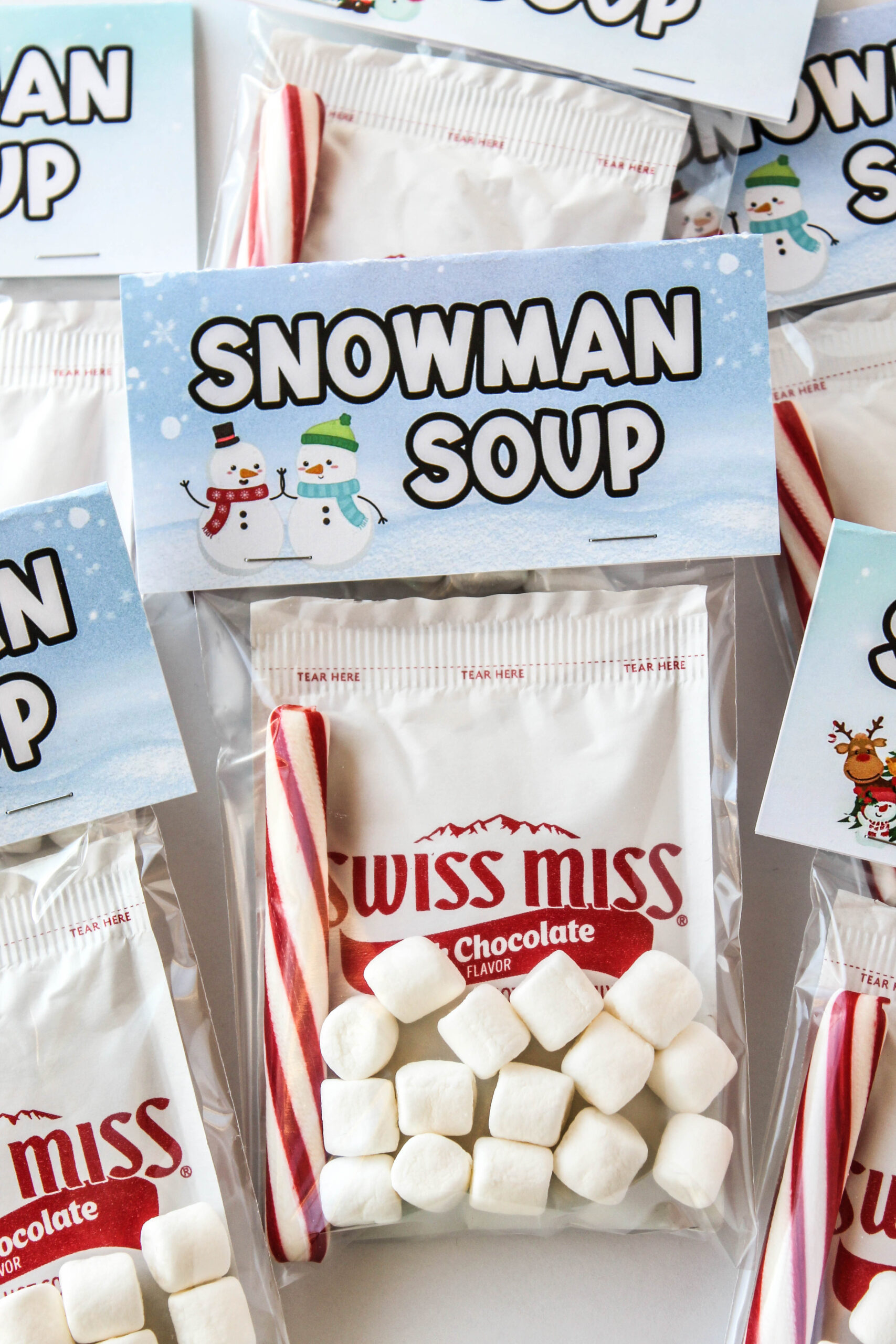 Free Printable Snowman Soup Bag Topper | Baking You Happier intended for Free Printable Snowman Soup Bag Toppers