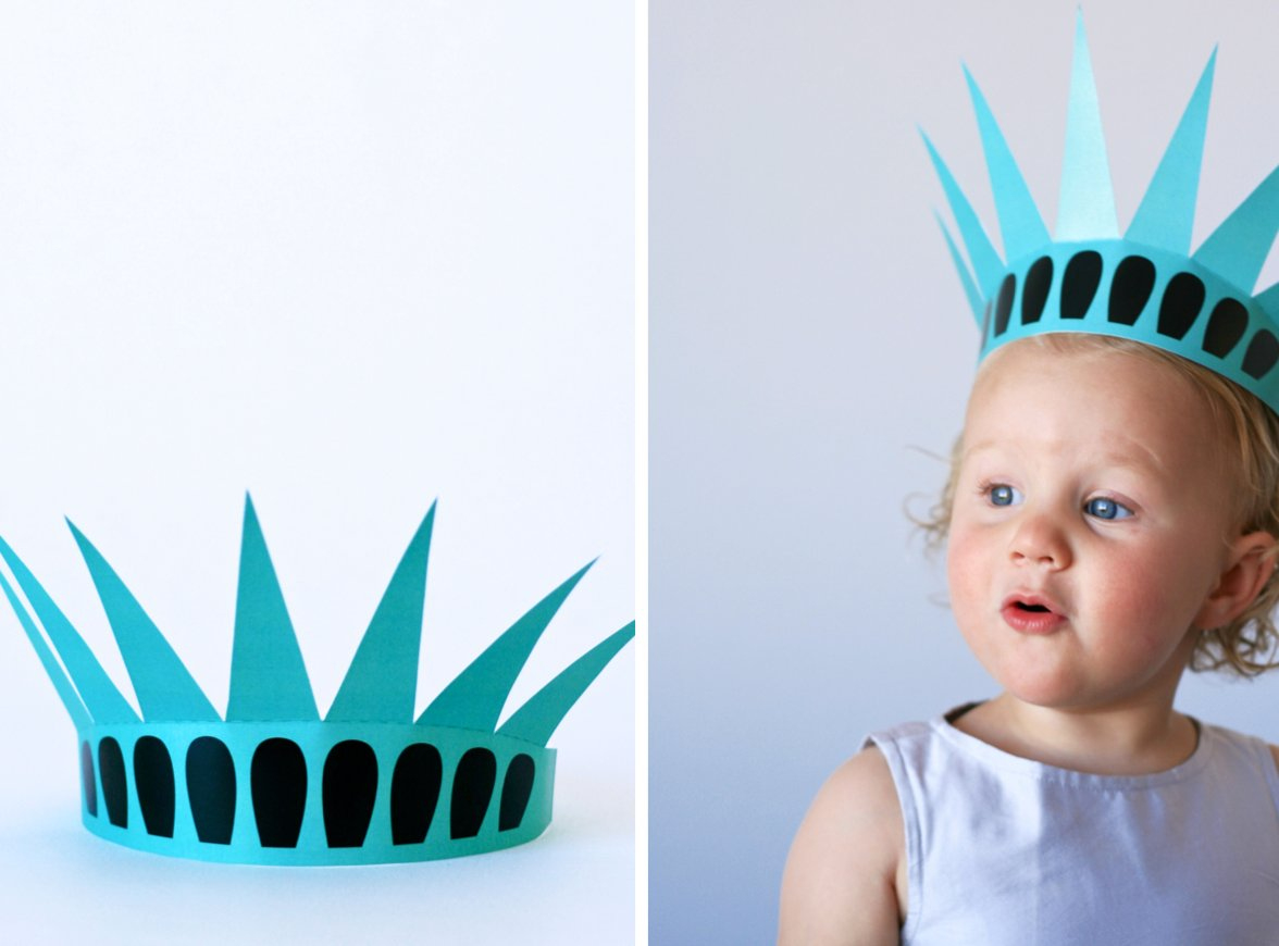 Free Printable Statue Of Liberty Crown - Paging Supermom with regard to Printable Statue of Liberty Crown