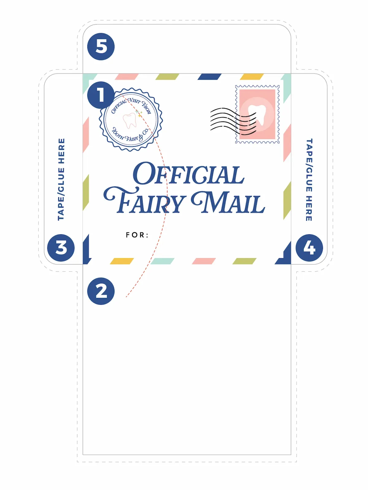 Free Printable Tooth Fairy Letter - Favorite Printables pertaining to Template Free Miniature Free Printable Tooth Fairy Letter and Envelope