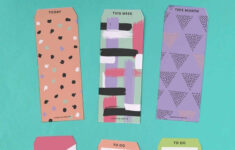 Free Printable Top Tab Dividers For Planners, Diaries And Agendas throughout Free Printable Planner Dividers