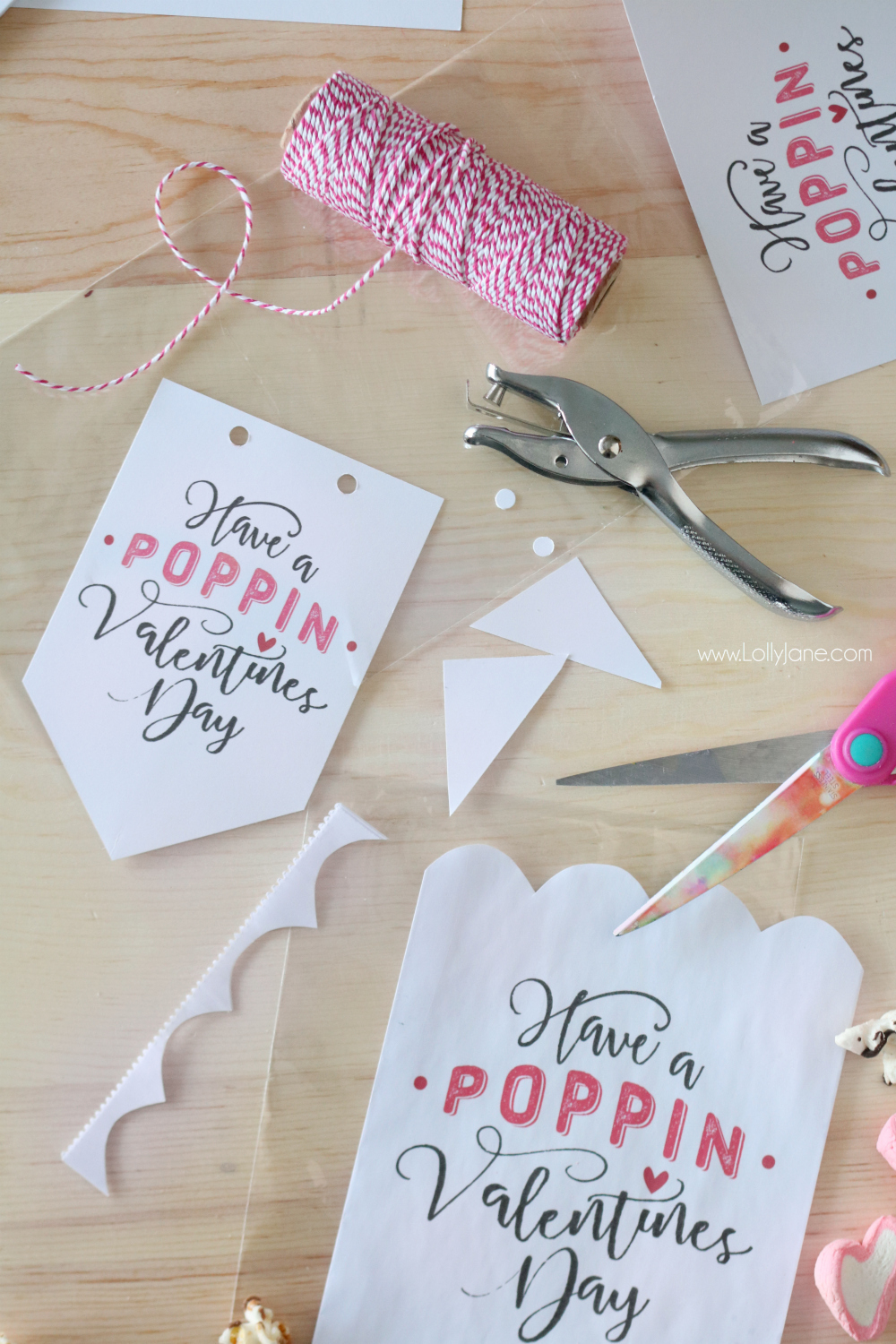 Free Printable Valentines Popcorn Tag throughout Free Printable Valentine Popcorn Wrappers