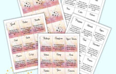 Free Printable Word Of The Day Oracle Cards – The Artisan Life intended for Free Printable Oracle Cards