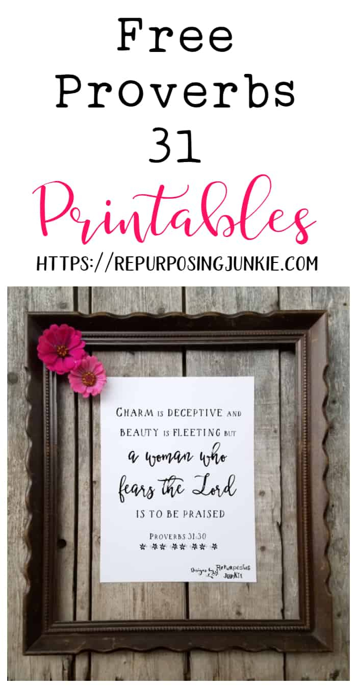 Free Proverbs 31 Printables in Proverbs 31 Free Printable