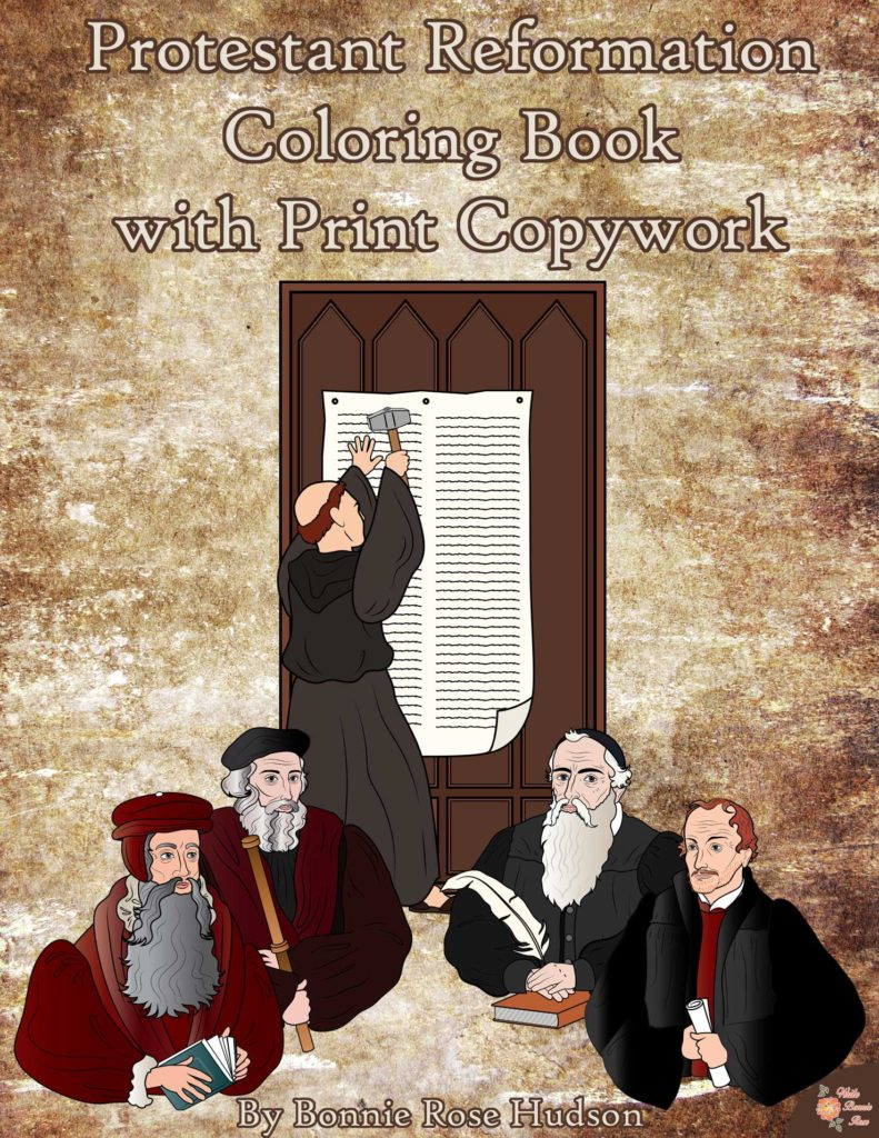 Free Reformation Day Copywork - Thrifty Homeschoolers for Free Reformation Day Printables