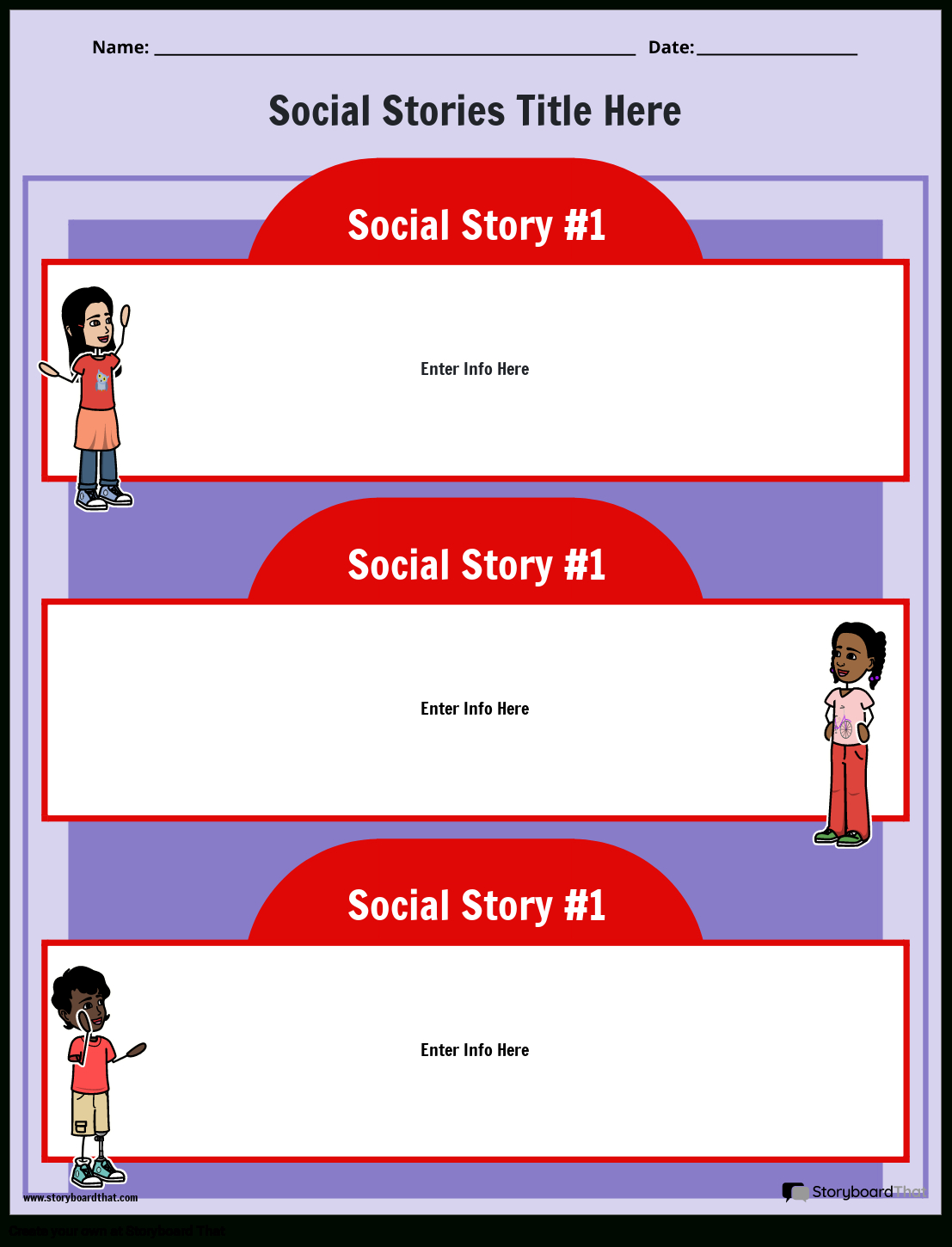 Free Social Story Templates: Create &amp;amp; Customize Easily regarding Free Printable Social Story