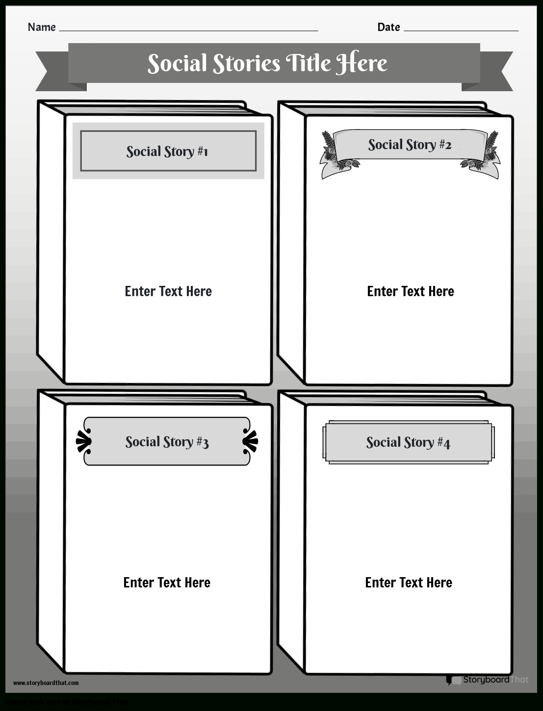 Free Social Story Templates: Create &amp;amp; Customize Easily with regard to Free Printable Social Story