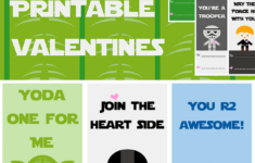 Free Star Wars Printable Valentines – A Grande Life intended for Free Star Wars Valentine Printables