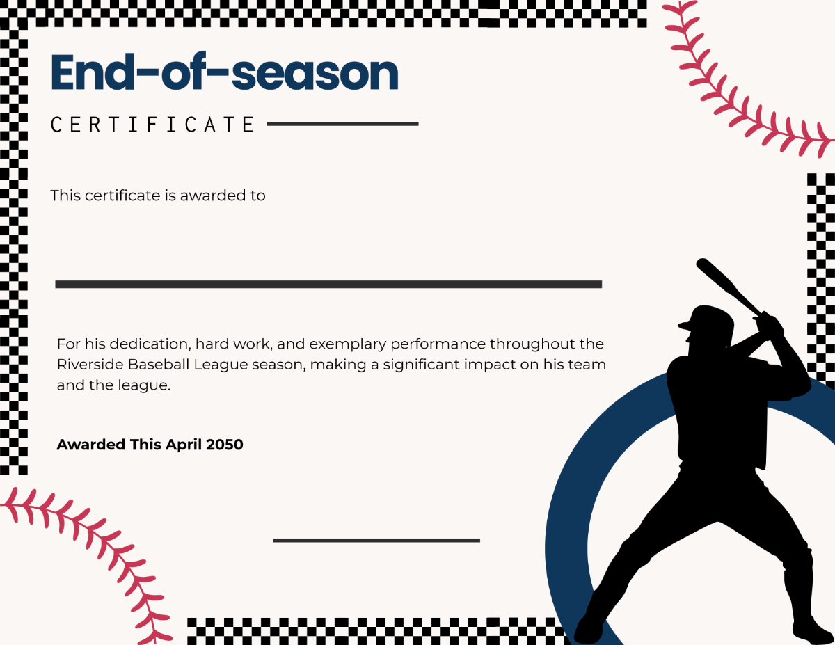 Free T-Ball Certificate Template To Edit Online with regard to Tball Certificates Free Printable
