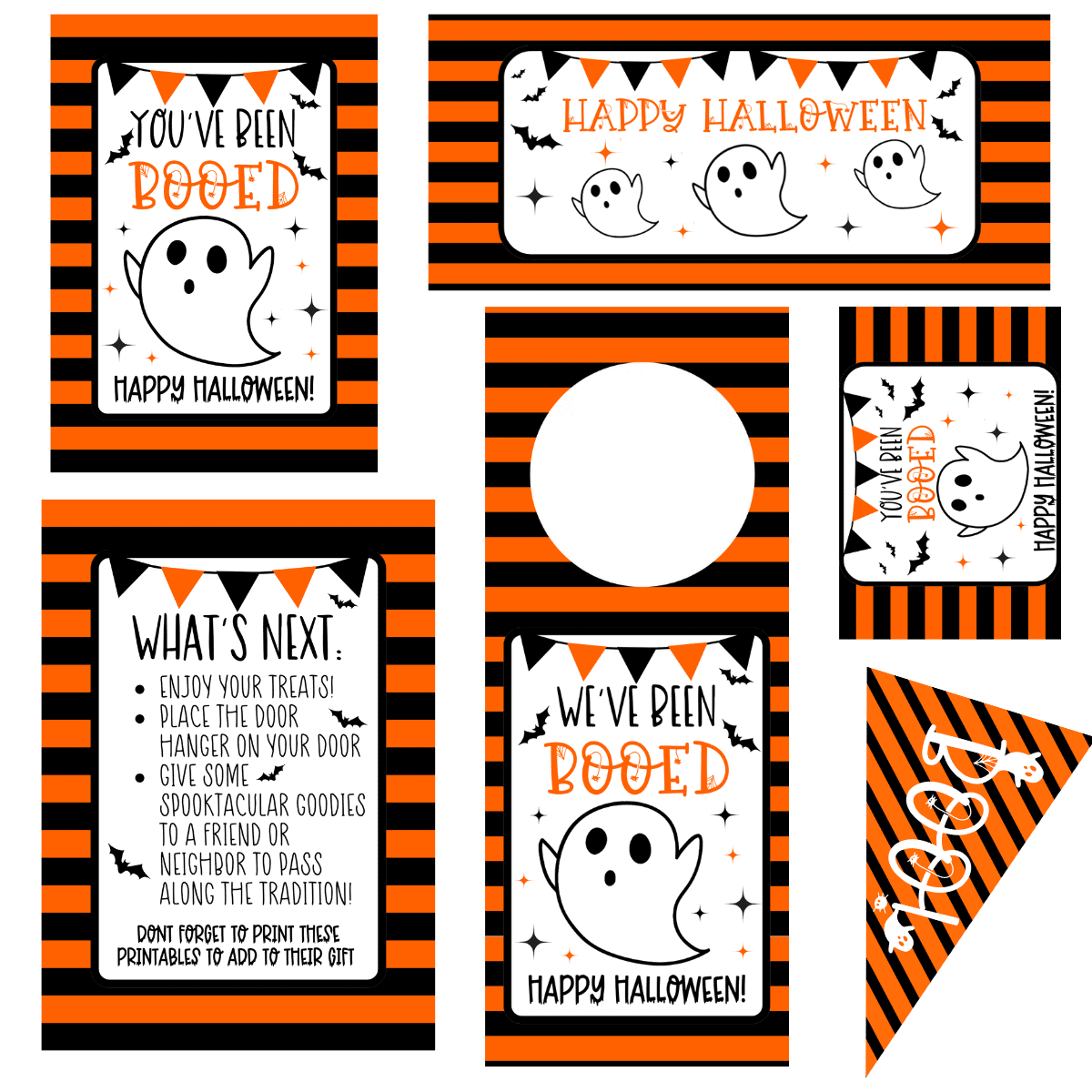 Free You&amp;#039;Ve Been Booed Printable Signs - Prudent Penny Pincher intended for Boo Bag Tags Printable Free