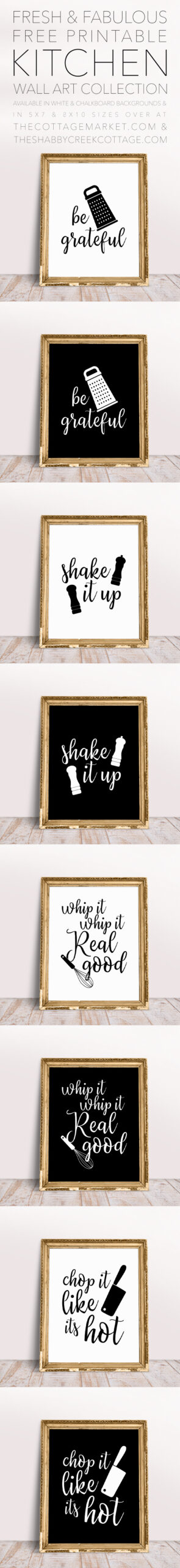 Fresh And Fabulous Free Printable Kitchen Wall Art Collection throughout Free Kitchen Wall Art Printables