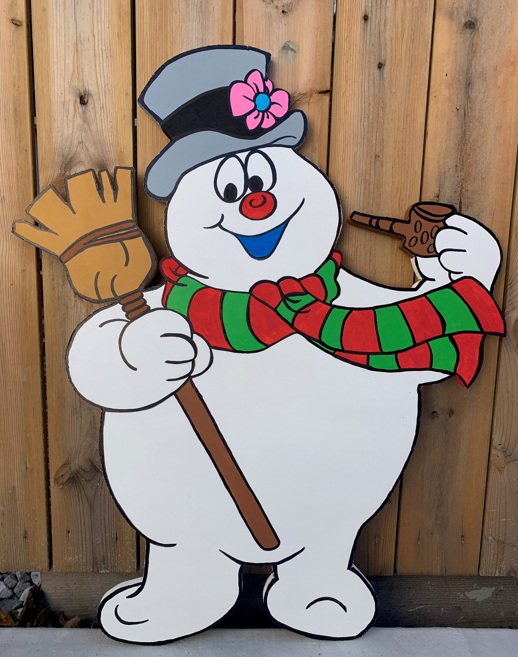 Frosty The Snowman Pdf, Diy, Yard Art, Christmas Woodworking regarding Frosty The Snowman Printable
