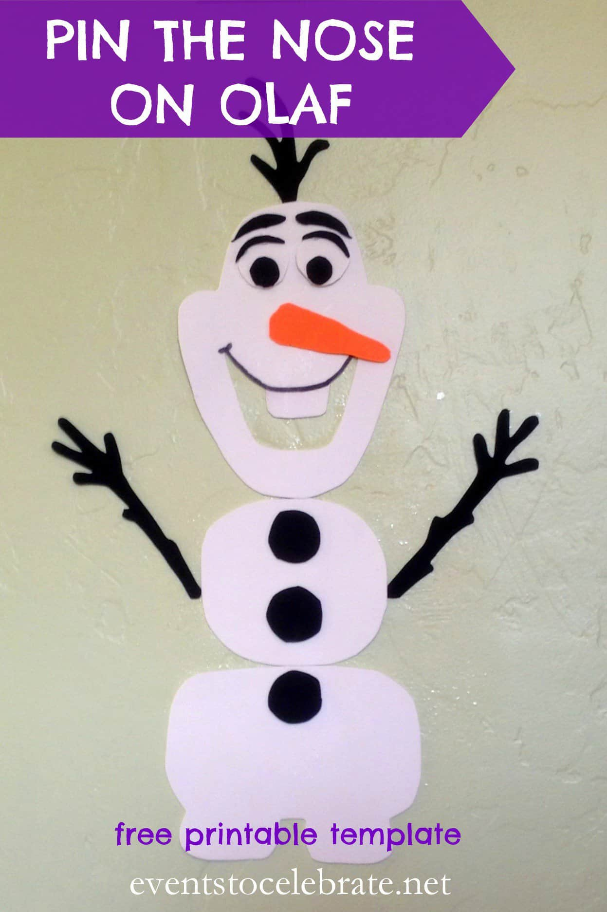 Frozen Olaf Template - Party Ideas For Real People within Pin the Nose on Olaf Free Printable