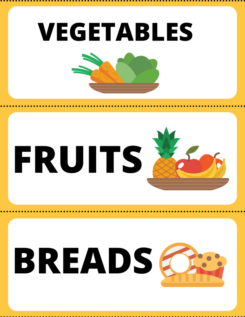 Fun Grocery Store Printables Your Kids Will Love! throughout Free Printable Preschool Grocery Store Printables