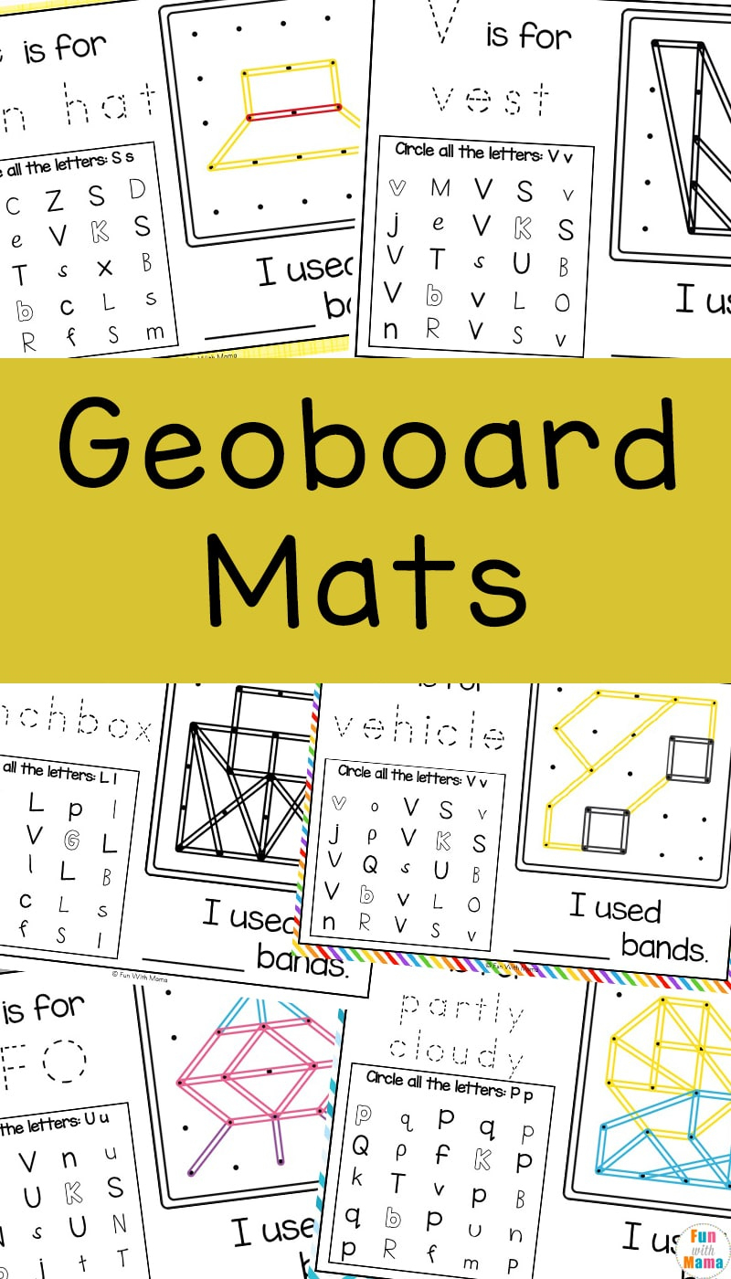 Geoboard Patterns And Mats - Geoboard Activity For Fine Motor for Geoboard Patterns Free Printable