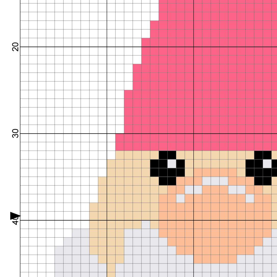 Gnome Cross Stitch Pattern in Free Printable Gnome Cross Stitch Patterns