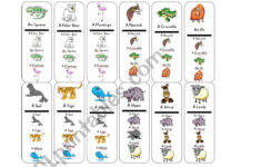 Go Fish Animals – Esl Worksheetmaritatuk in Printable Go Fish Cards