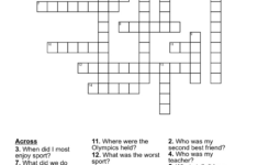 Grade 4 Cross-Word Crossword – Wordmint within Crossword Puzzles For 4Th Graders Printable