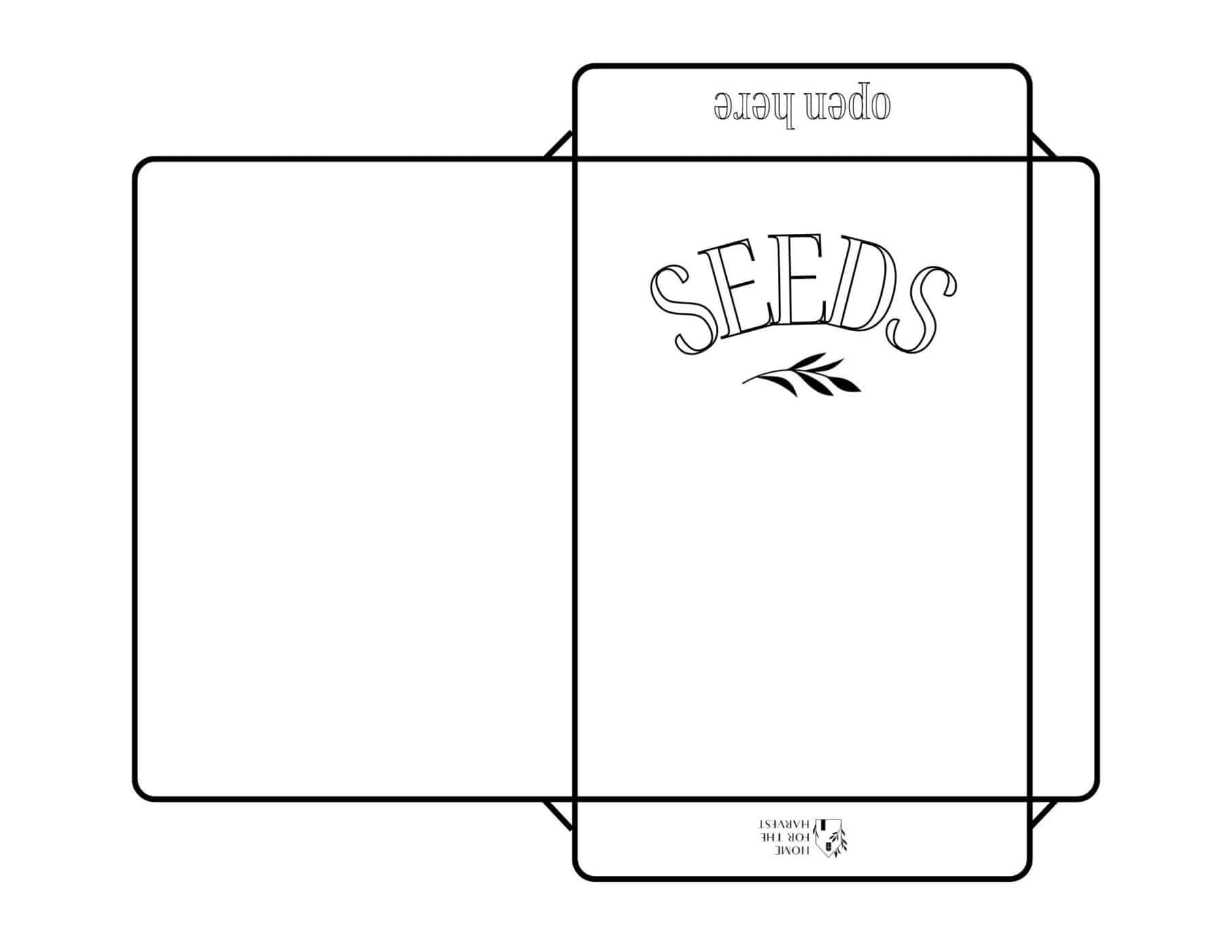 Growing Flowers From Seed? ???? Try These 8 Easy-To-Grow Flower Seeds For Beginner Gardeners ???? intended for Free Printable Printable Seed Packet Template
