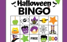 Halloween Bingo Free Printable Halloween Game For Kids throughout Free Halloween Printable Bingo Cards