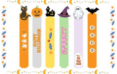 Halloween Bookmarks For Kids Printable – The Wild, Wild West throughout Halloween Bookmarks Free Printable