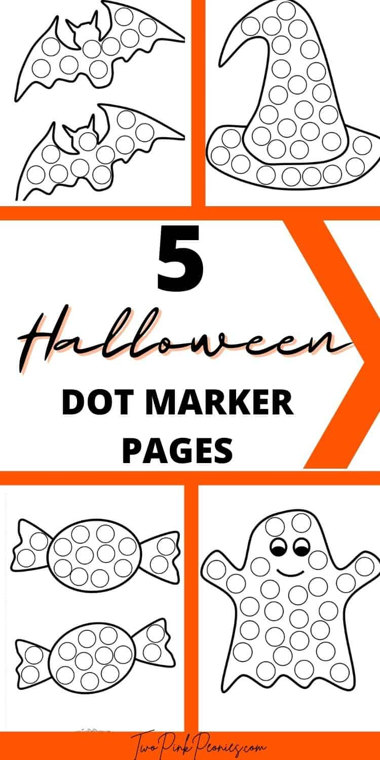 Halloween Dot Marker Printables {Totally Free With Instant Download!} with regard to Do A Dot Halloween Printables