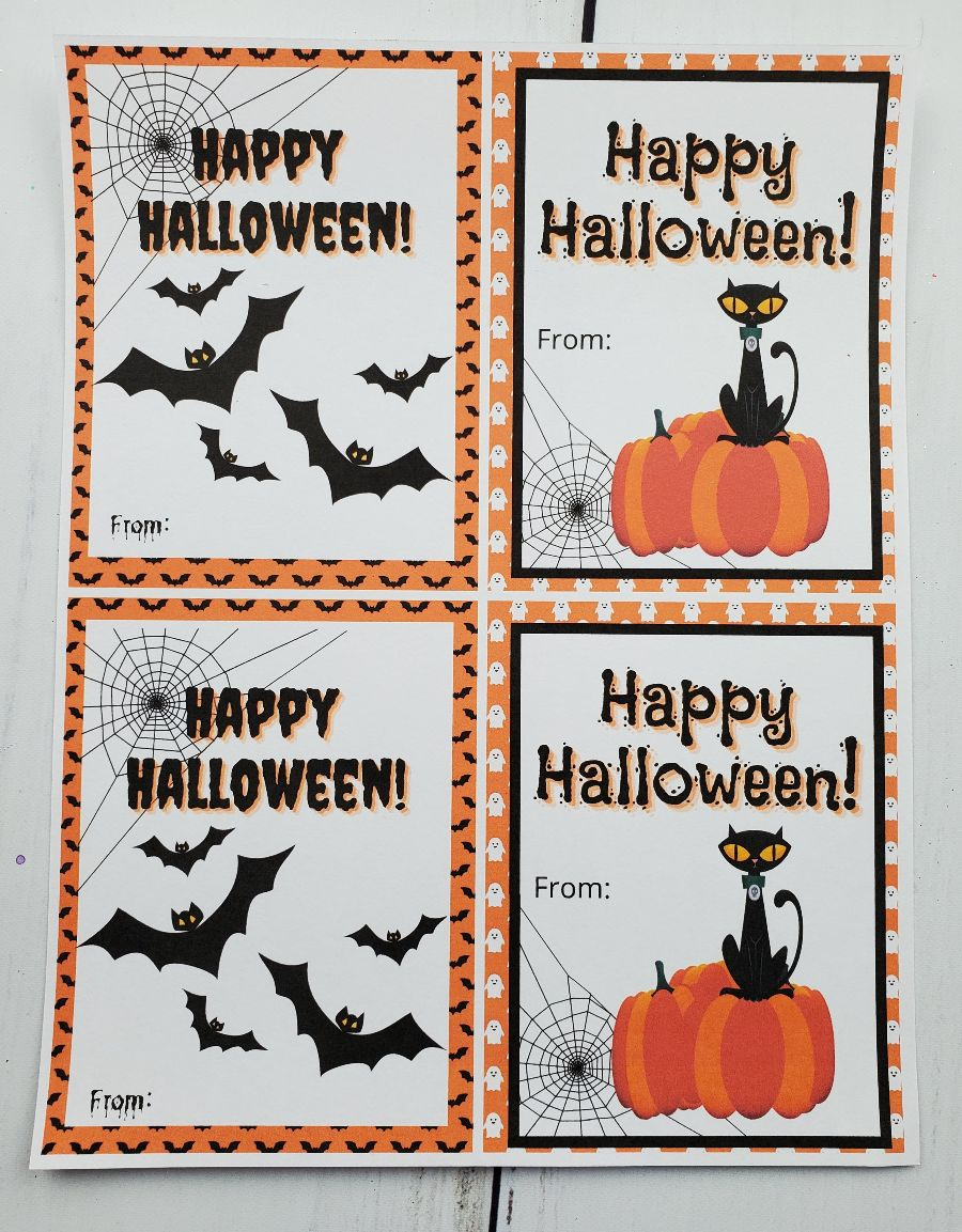 Halloween Tags Printable Free - Printable Party Favors in Free Halloween Gift Tags Printable