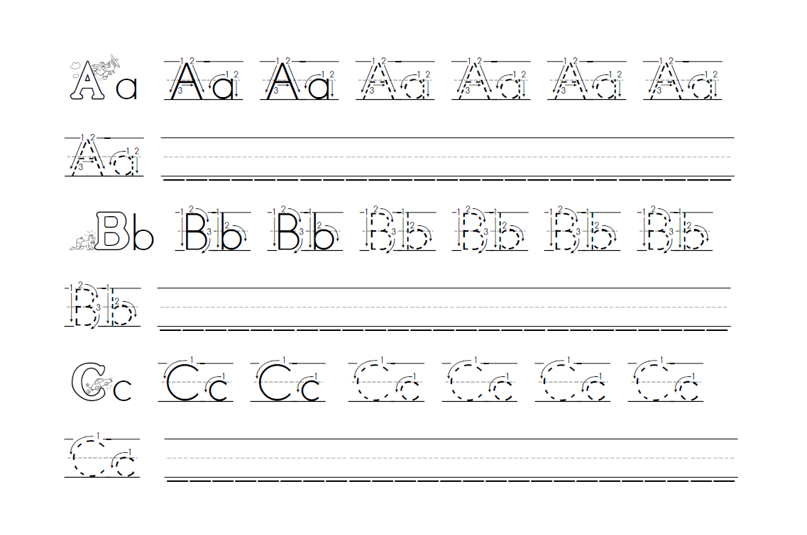 Handwriting Practice Sheets - Free Handwriting Worksheets - 3 Styles regarding Free Printable Writing Practice Worksheets