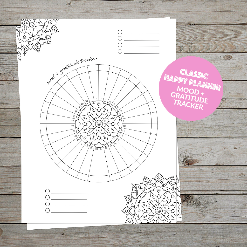 Happy Planner Bullet Journal Ideas, Printables - Space And Quiet with Happy Planner Mini Free Printables