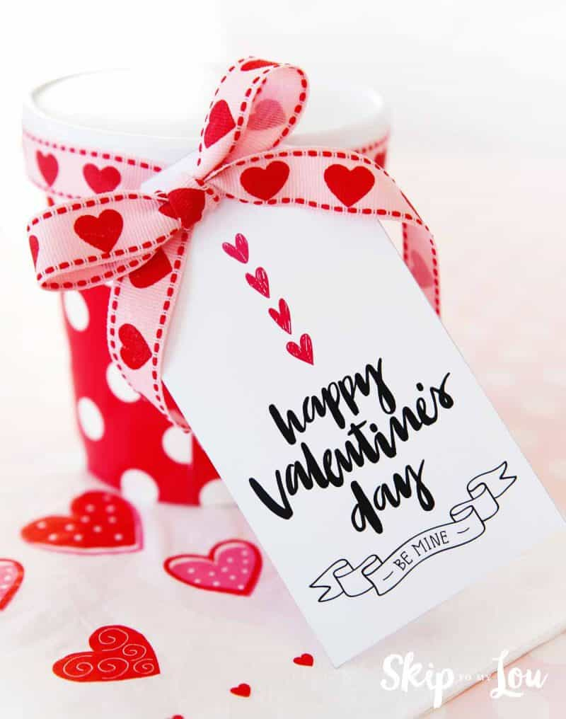 Happy Valentine&amp;#039;S Day Gift Tags | Skip To My Lou with regard to Free Valentine Gift Tags Printable