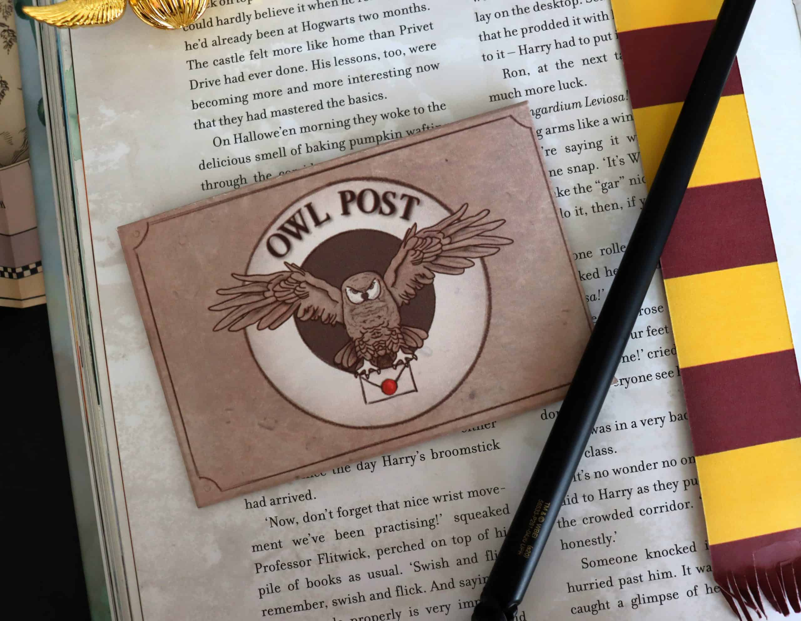 Harry Potter Owl Post Printable - A Girl And A Glue Gun pertaining to Harry Potter Owl Printable