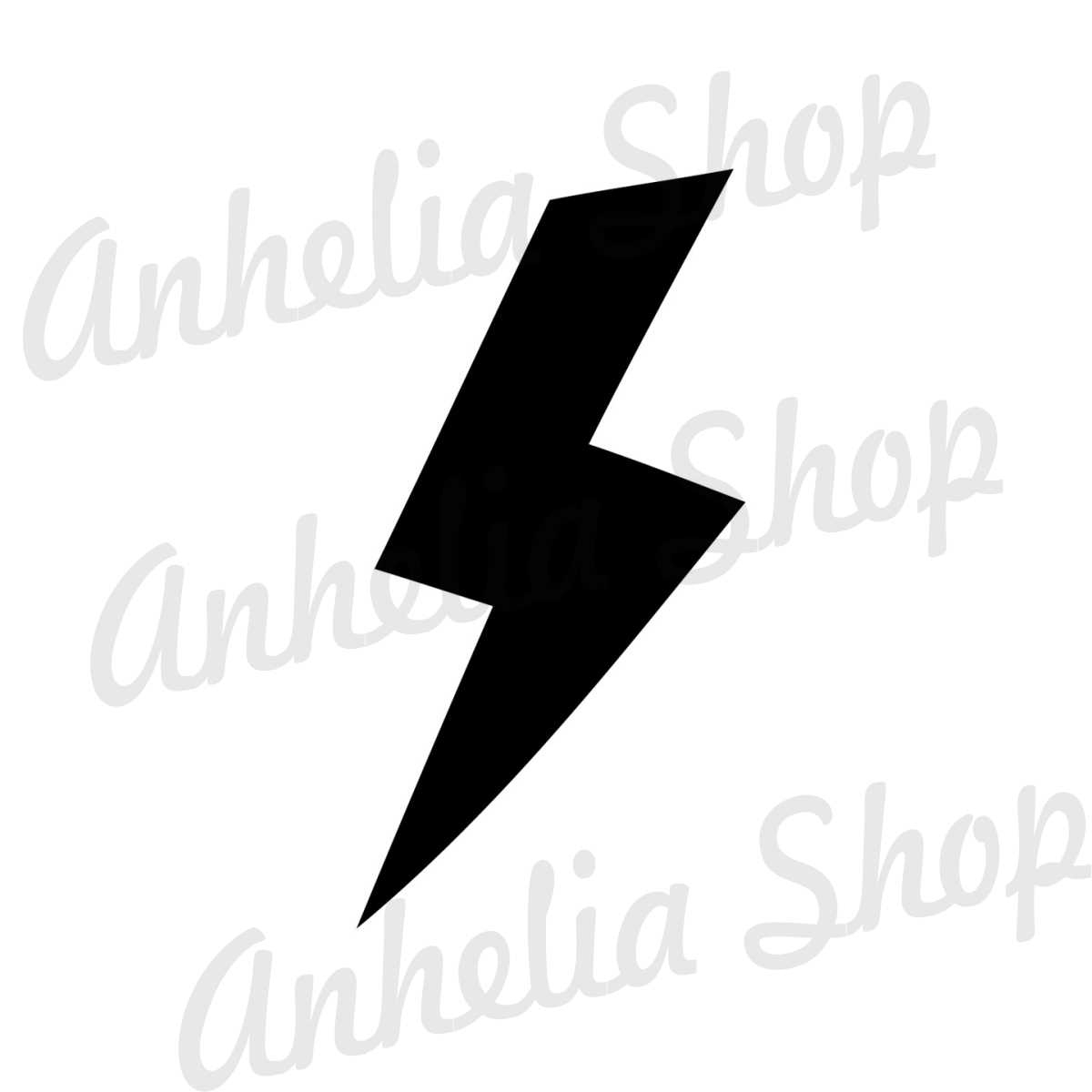 Harry Potter Thunder Lightning Bolt Svg Silhouette Vector with regard to Printable Harry Potter Lightning Bolt