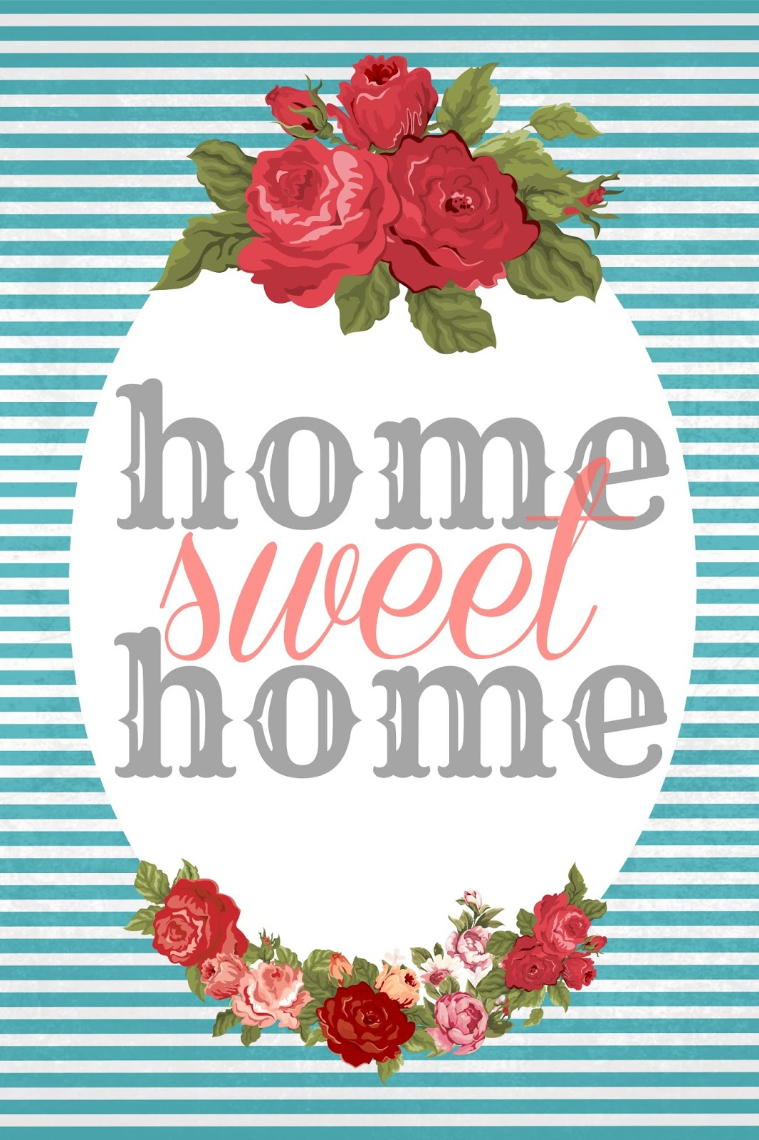 Home Sweet Home” Free Printables » Kami Watson intended for Home Sweet Home Free Printable