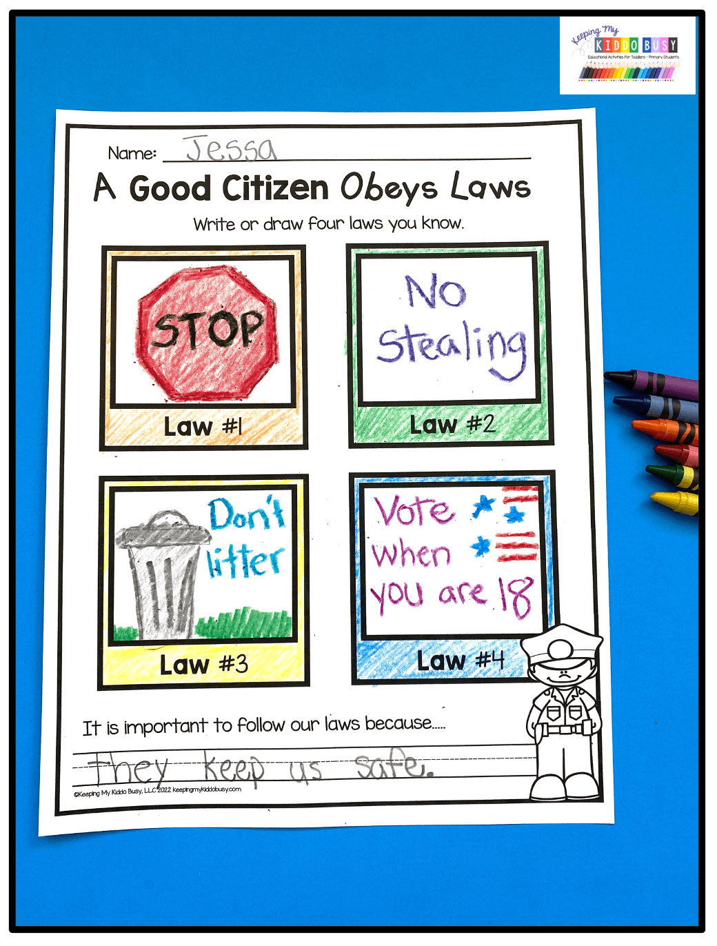 How To Be A Good Citizen At School - Citizenship Skills Freebie for Free Printable Worksheets On Being A Good Citizen