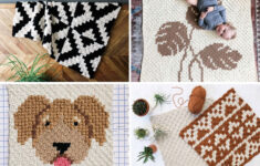 How To Corner To Corner Crochet (C2C) For Beginners + Patterns pertaining to Printable C2c Patterns Free