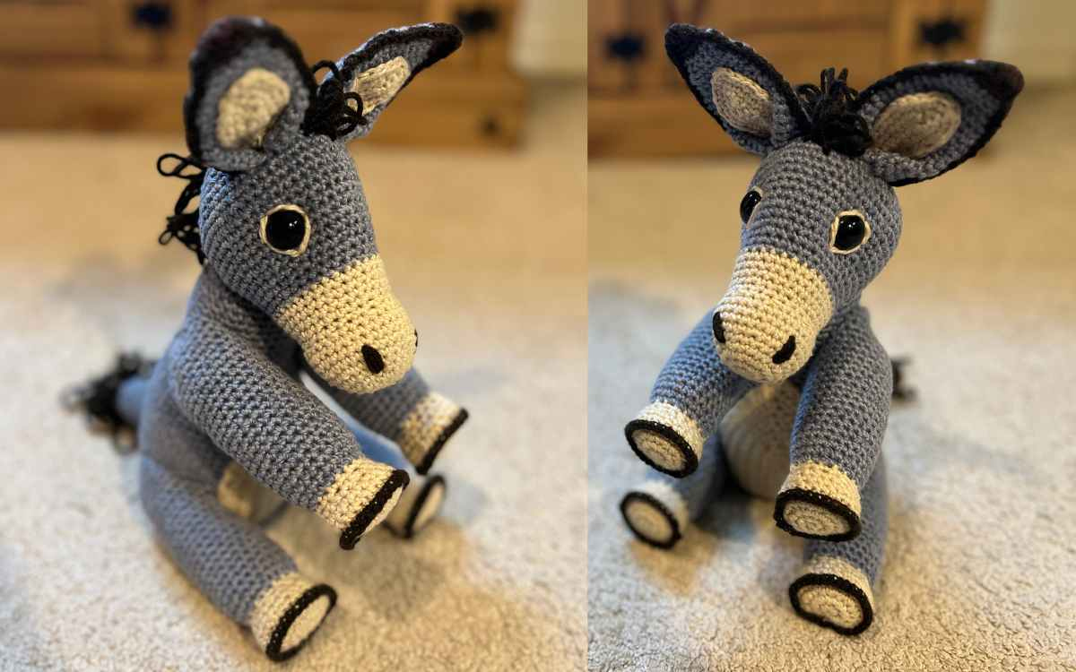 How To Crochet A Donkey - Free Amigurumi Pattern with regard to Free Printable Crochet Donkey Pattern Free