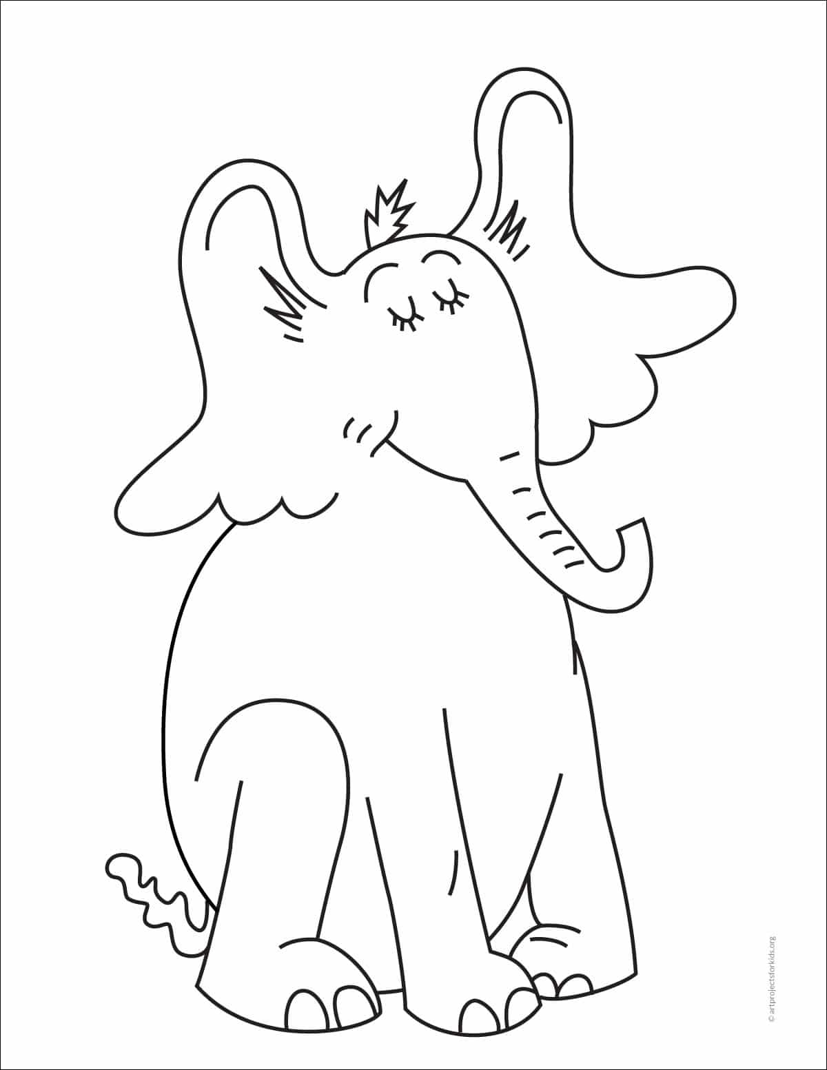 How To Draw Horton Hears A Who: Easy Step-By-Step Art Lesson For Kids with regard to Horton Hears A Who Printables