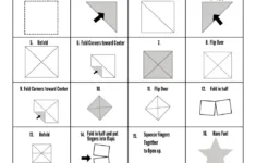 How To Make Cootie Catchers: Animal Template inside Free Printable Animal Cootie Catcher Template