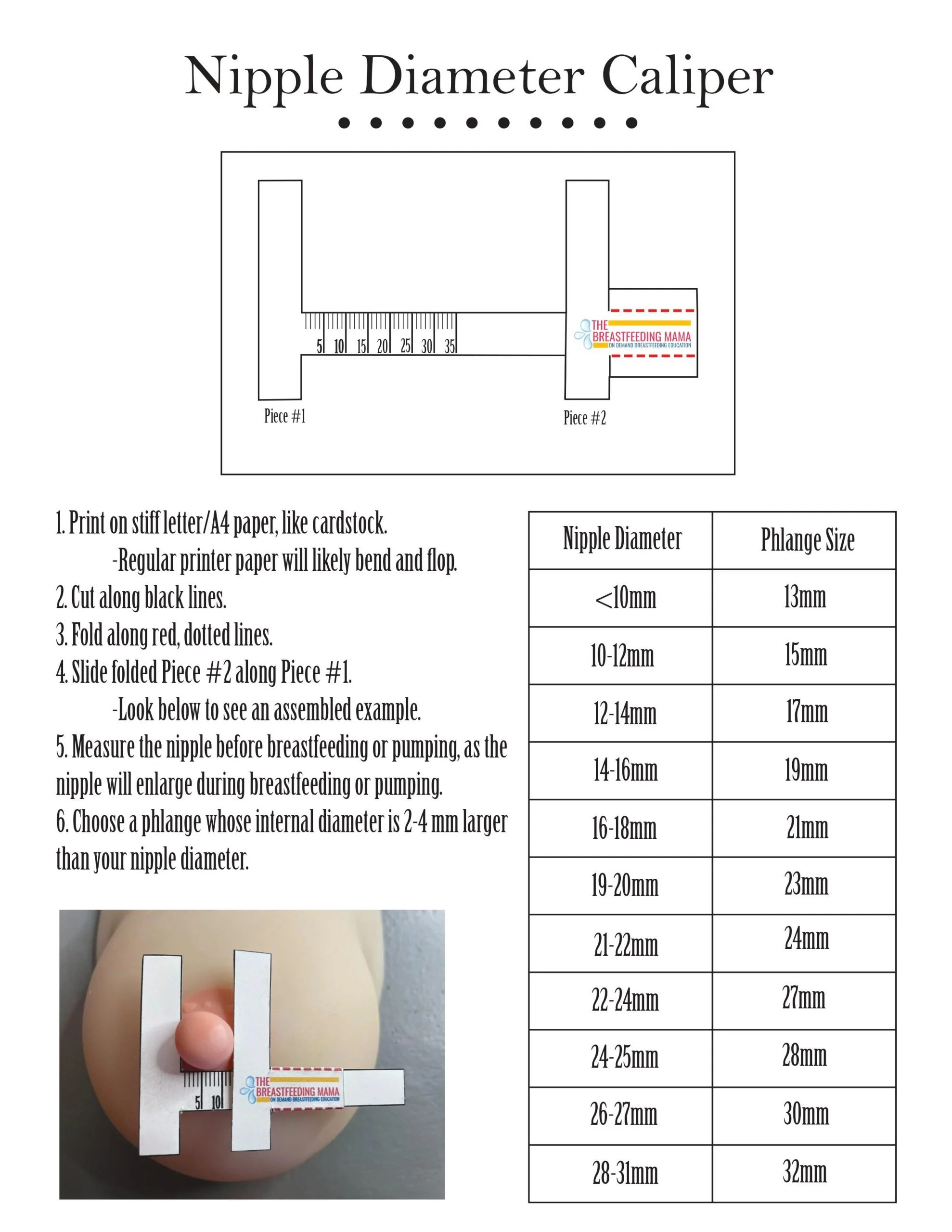 How To Measure Flange Size + Free Printable Ruler — The within Free Printable Flange Size Ruler