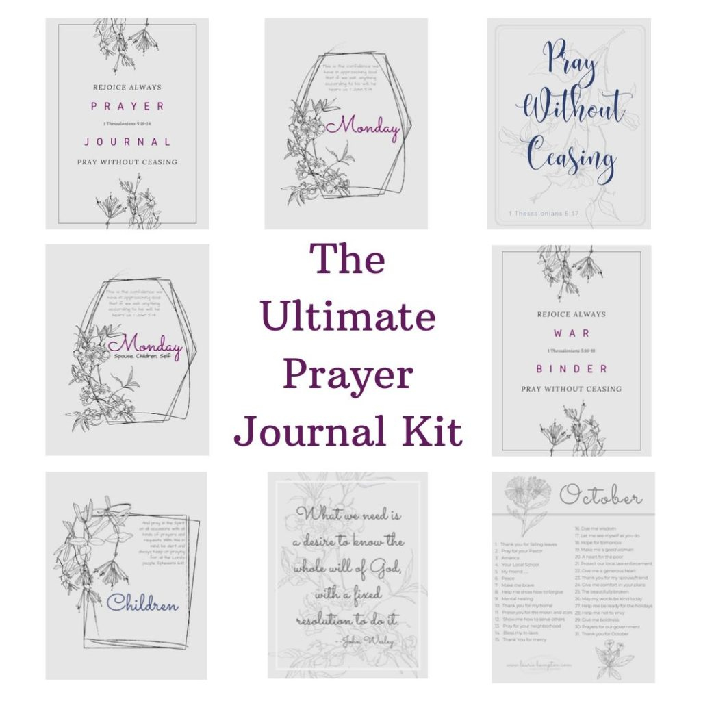 How To Set Up A War Binder For Your Time With God, Using My Free inside Free Printable War Room Prayer Journal