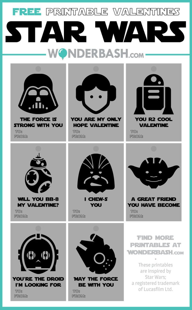 Hugedomains with regard to Free Star Wars Valentine Printables
