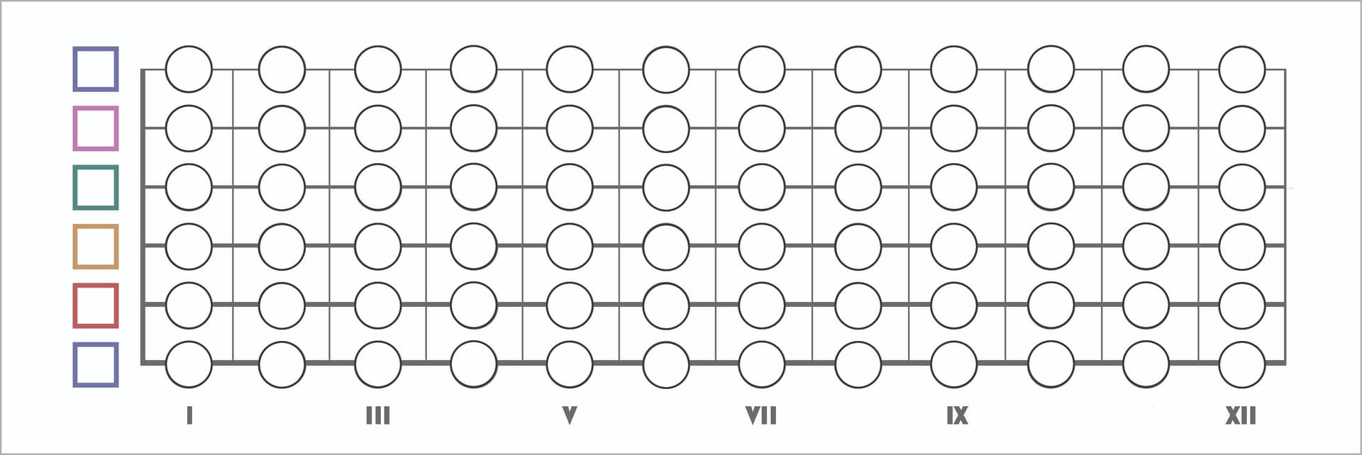 I Made An Empty Fretboard Diagram To Practice Notes On Fretboard regarding Free Printable Guitar Fretboard Notes