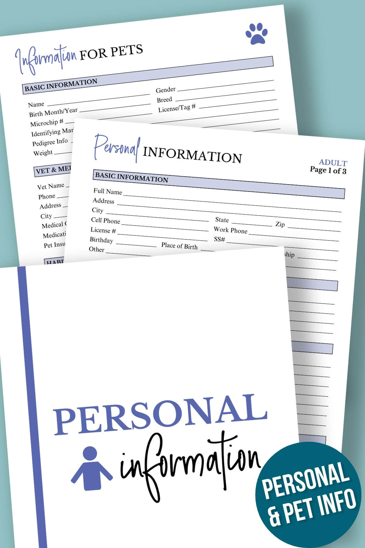 I Made This Emergency Binder After I Almost Died - You Need One Too! inside Emergency Binder Printables Free