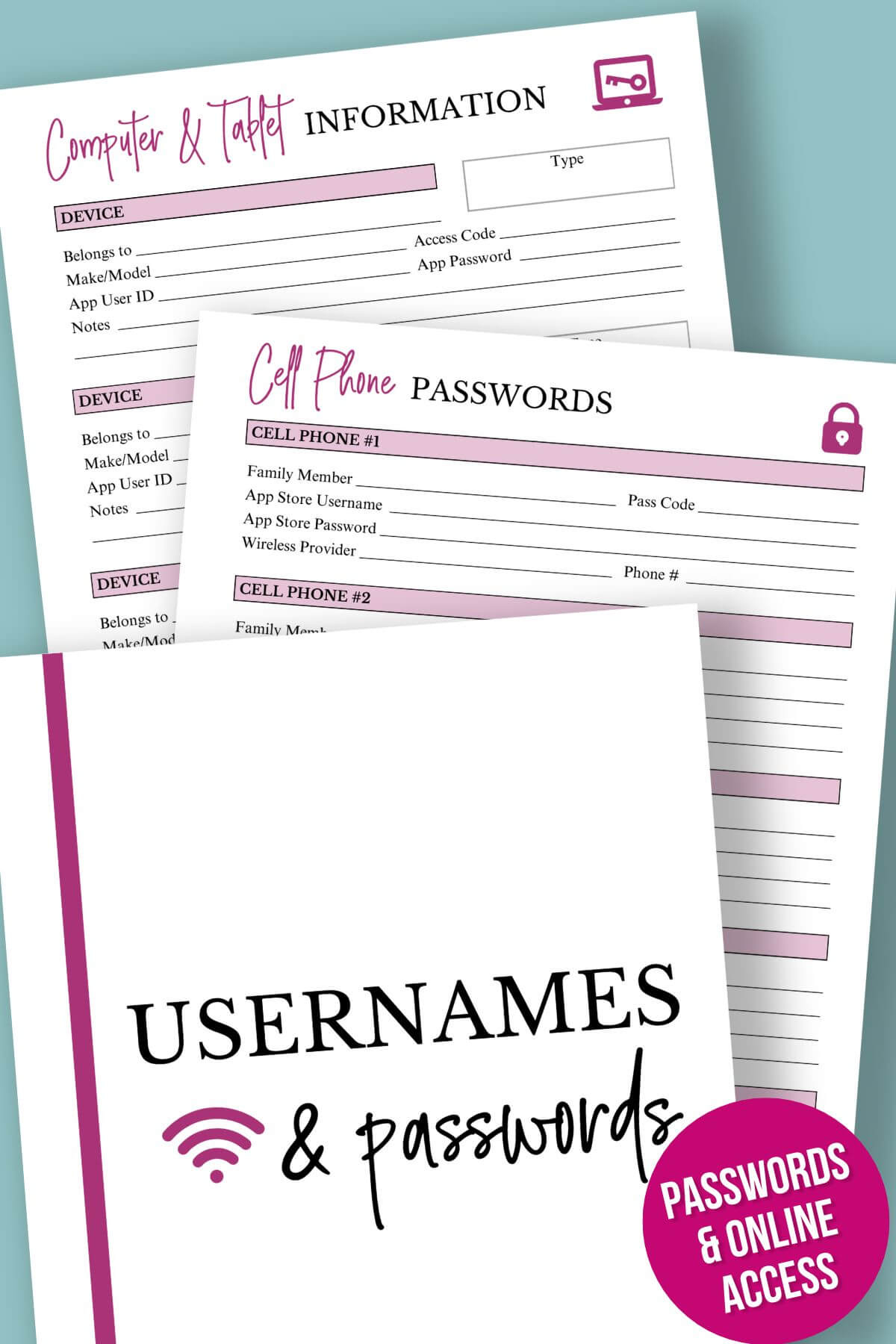 I Made This Emergency Binder After I Almost Died - You Need One Too! with In Case of Emergency Binder Printables Free