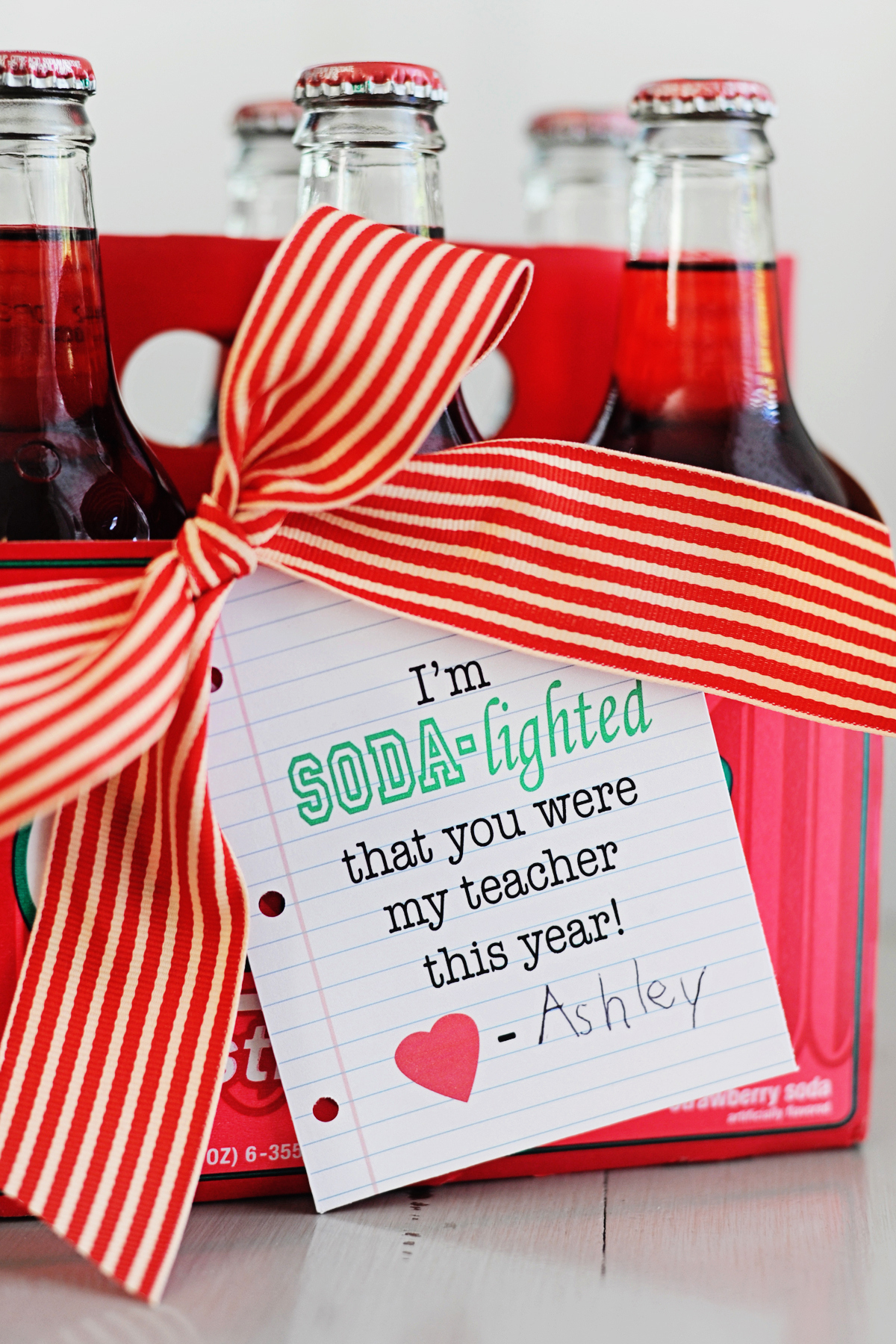 I&amp;#039;M Soda Lighted&amp;quot; Teacher Appreciation Week Free Printable within Soda Lighted Free Printable