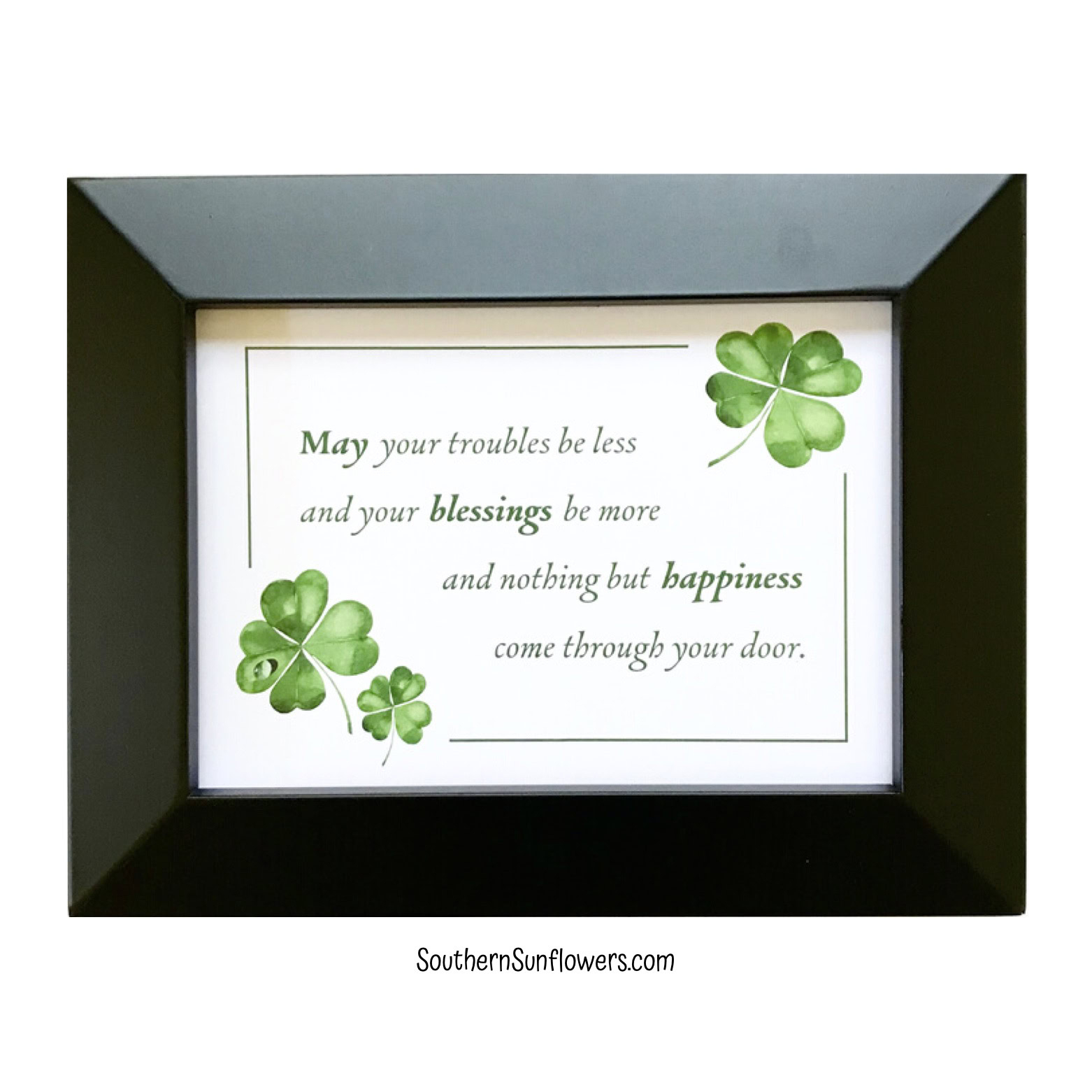 Irish Blessing Free Printable For St. Patrick&amp;#039;S Day - pertaining to Free Printable Irish Blessing