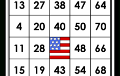 July 4Th Bingo Cards (Printable) – Activity Connection for 4th of July Bingo Cards Printable Free